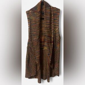 New Directions Colorful Knit Vest